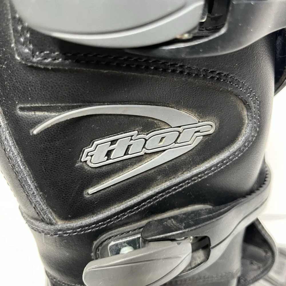 Thor Quad MX Ratchet ~ T-30 ~ ATV / Motocross Boots ~ Size 6 ~ Black